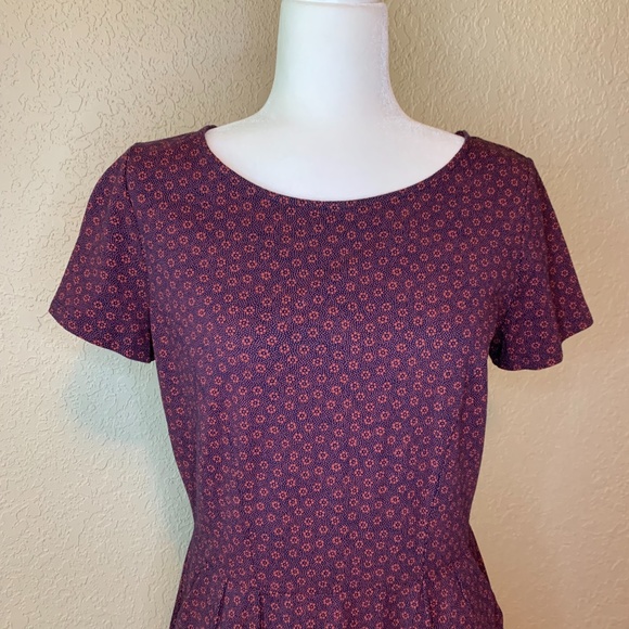 Boden Dresses & Skirts - Boden  Navy and Red Floral Print Dress
